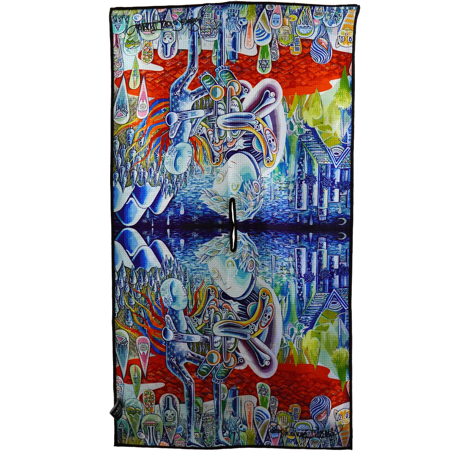 Ogre Warrior Wins the Long Drive Competition with Stargazer Tee Micro Fiber Towel