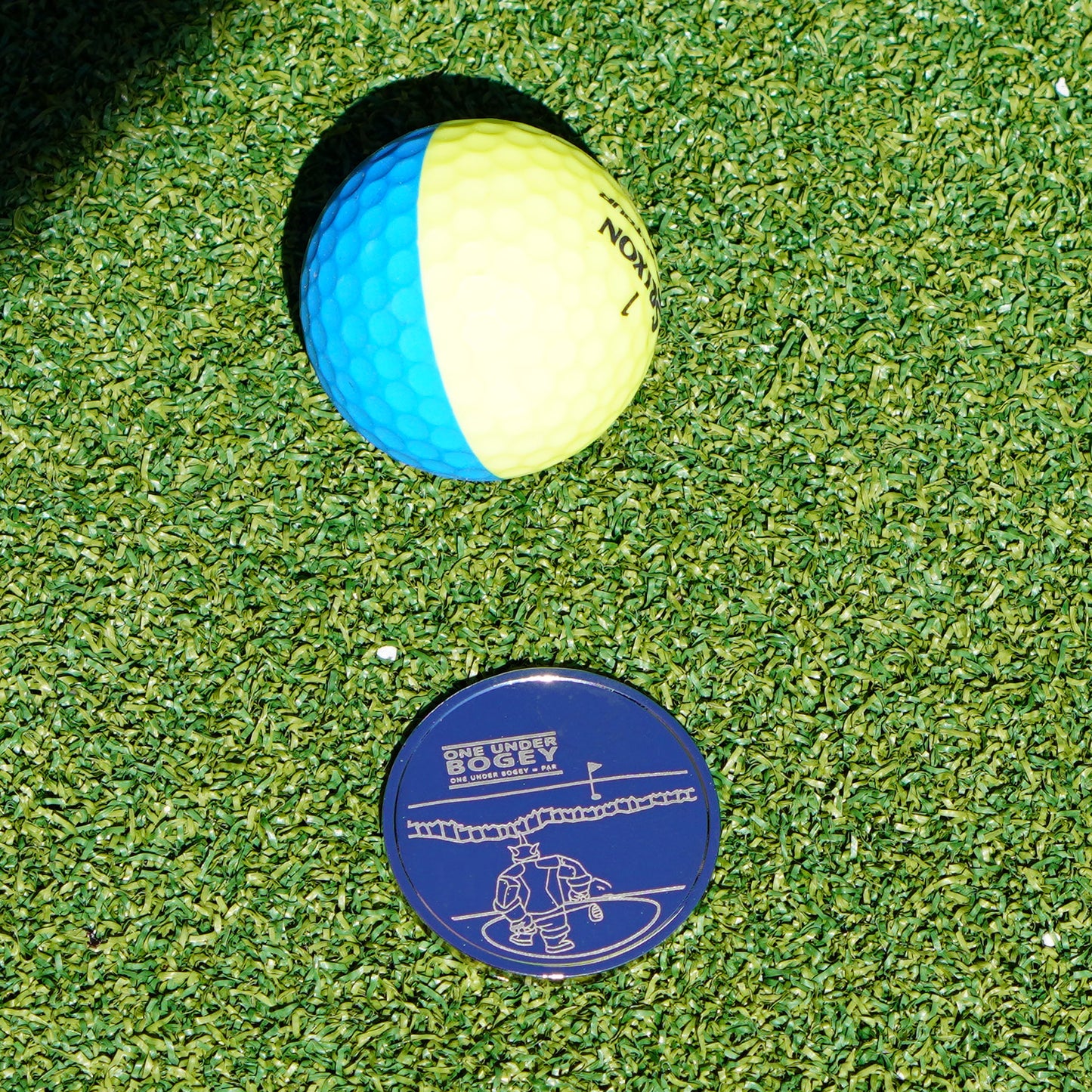 Heads or Tails Magnetic Nickel Ball Marker