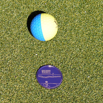 Heads or Tails Magnetic Nickel Ball Marker